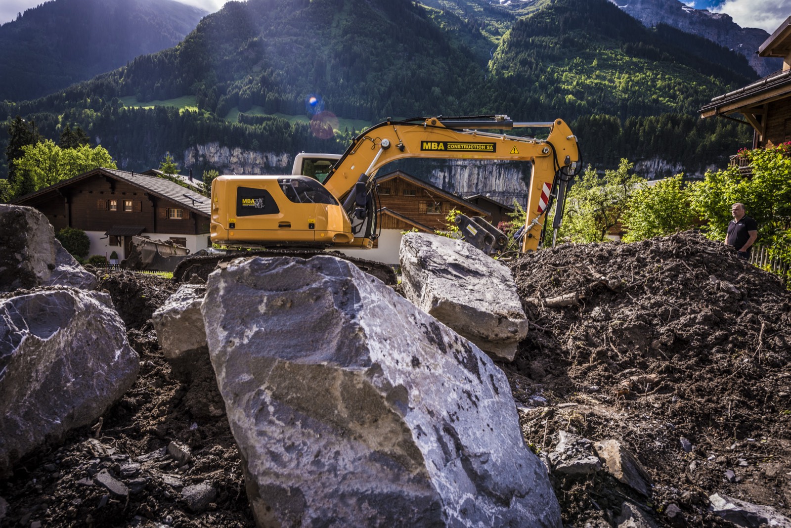 MBA Construction SA — Chantier de terrassement